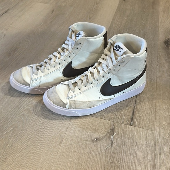 Nike Blazer Mid ‘77 Cream/brown - Picture 1 of 9